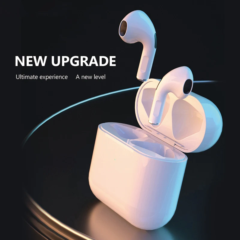 Pro4 TWS Bluetooth slúchadlá 9D stereo bezdrôtové slúchadlá do uší Hifi Earbud Handsfree Headset s mikrofónom pre Xiaomi iPhone