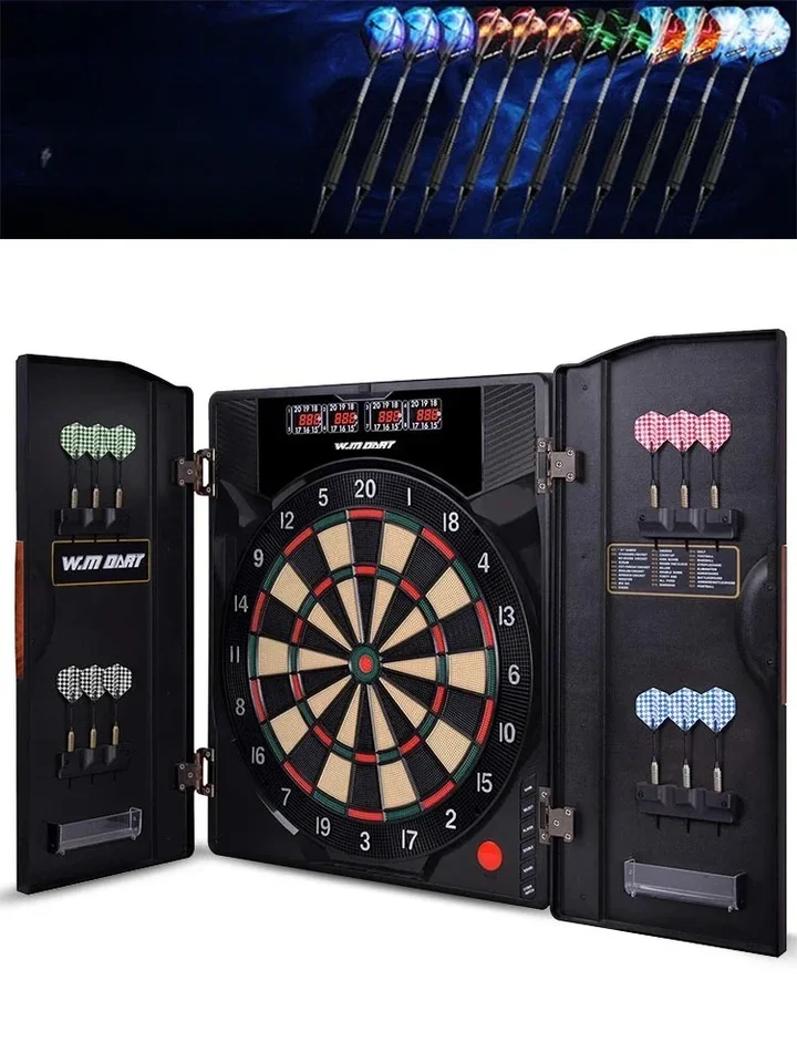 Profesionálna konkurencia Soft Electronic Boding Dart Board Set Home Bar Entertainment Target podvozok dvere