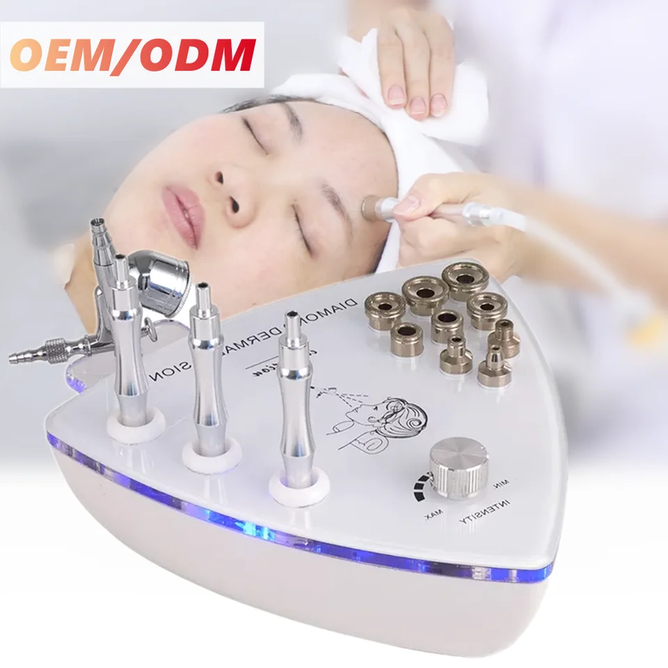 Profesionálna nová tvár Silná krištáľová dermabrázia zariadenia Diamond Odlupovanie TIP Microdermabrasion Peel Dermabrazion