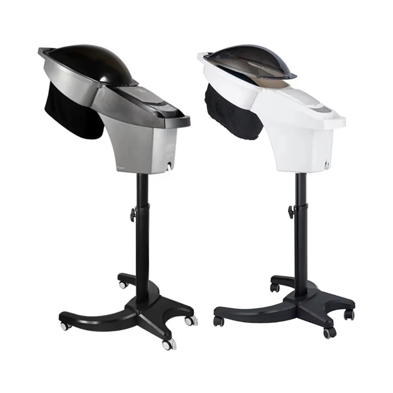 Profesionálna ultrazvuková mikro hmla LED svetlo Nano Mist Hair Steamer Ozone Beauty Salon Hair Steamer