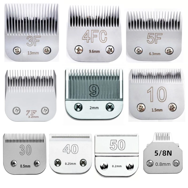 Profesionálna výmena čepele Pet Clipper Blade A5 Blade Fit najviac kompatibilný s Clippers Series Wahl KM Series Clippers