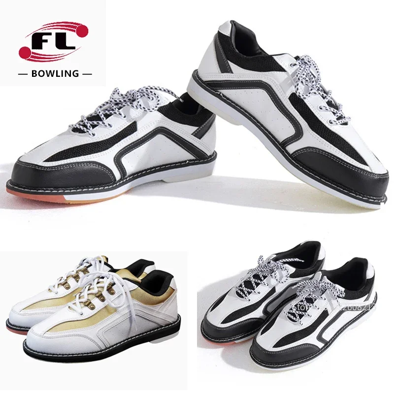 Profesionálne bowlingové topánky pre ženy mužov Šmyk odolné v oblasti Sole Sports tenisky unisex priedušné sieťové atletické topánky Bowling aplikuje
