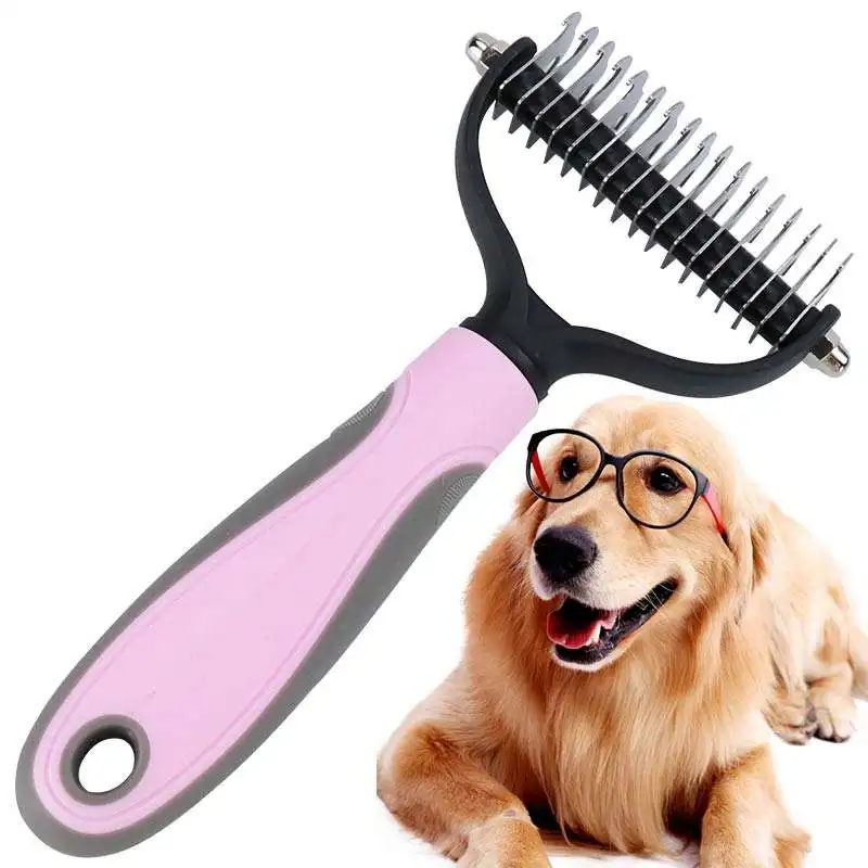 Profesionálne domáce zviera Deshedding Brush Dog Remover