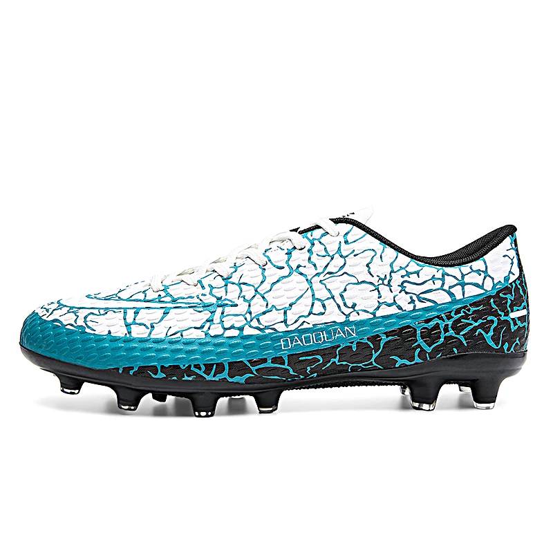Profesionálne futbalové topánky s vysokými vrcholmi Ultralight FG/TF Kids outdoor Training Football topánky Vysoko kvalitné protišmykové Chuteira