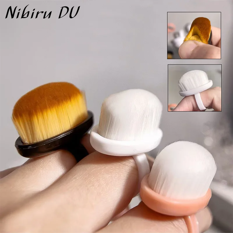 Profesionálne kefy na kefu na nechty kefy Art Brush Soft Mäk na vlasy prachový gél lesk Čistiaci nástroj Krásny make -up kefy manikúrové príslušenstvo