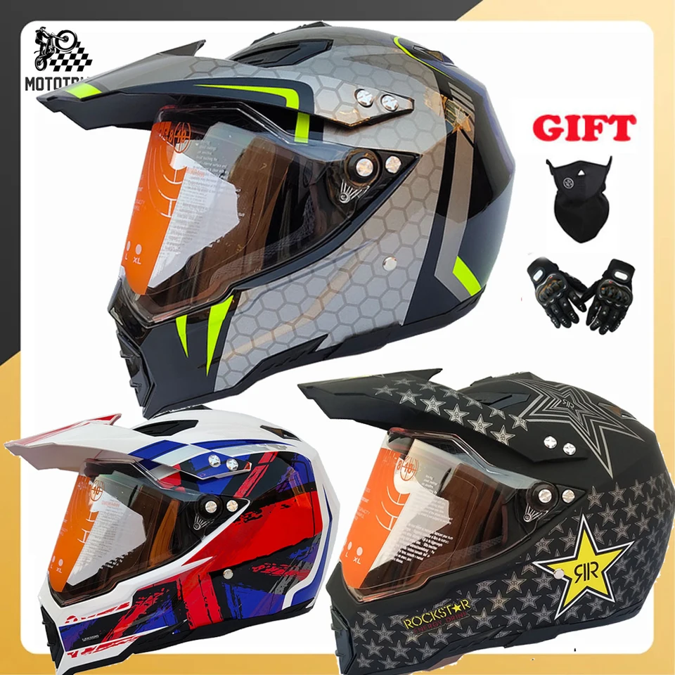 Profesionálne motokrosové prilby mimo cesty Motocykel Motocicleta kapacita Casco Cross Helmet Motorcycle Motocykel Dot Capete de Mot