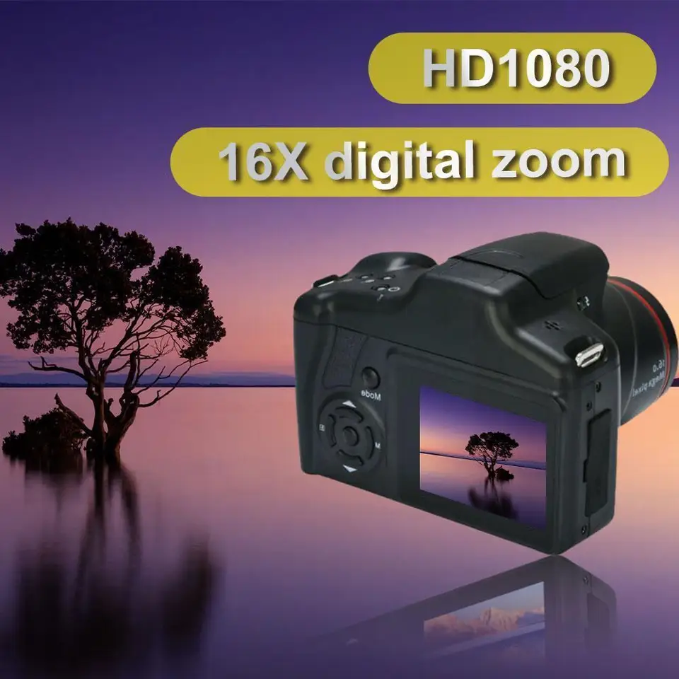 Profesionálny fotoaparát SLR 1080p Digitálny fotoaparát vloggingový fotoaparát pre fotoaparát DV pixel High-Definition milión domov 16 I1x4