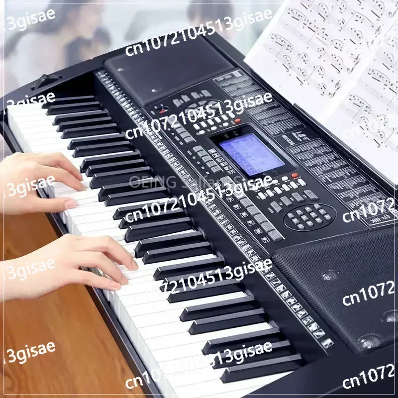 Profesionálny klavír Keyboard Synthesitor Detské klavírne digitálne midi ovládač 61