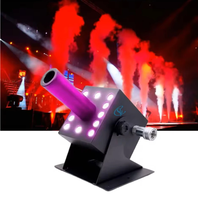 Profesionálny LED RGB CO2 Smoke Jet Machine Stage