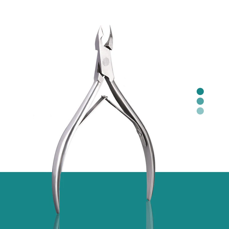 Profesionálny nechty na nechty z nehrdzavejúcej ocele Kutikuly nechty klipper clipper umenie manikúru pedikúra orezanie kliešt Cutter Beauty Scissors Nástroj