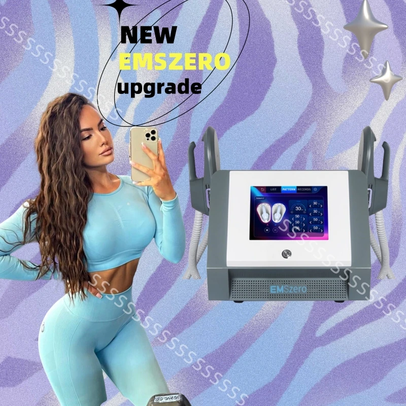 Profesionálny Nova Emszero Neo 6500W High Power 4 RF Rubeje Hi-EMT Body Sculpt EMS svaly stimulujú najpredávanejšie stroj EMSZERO