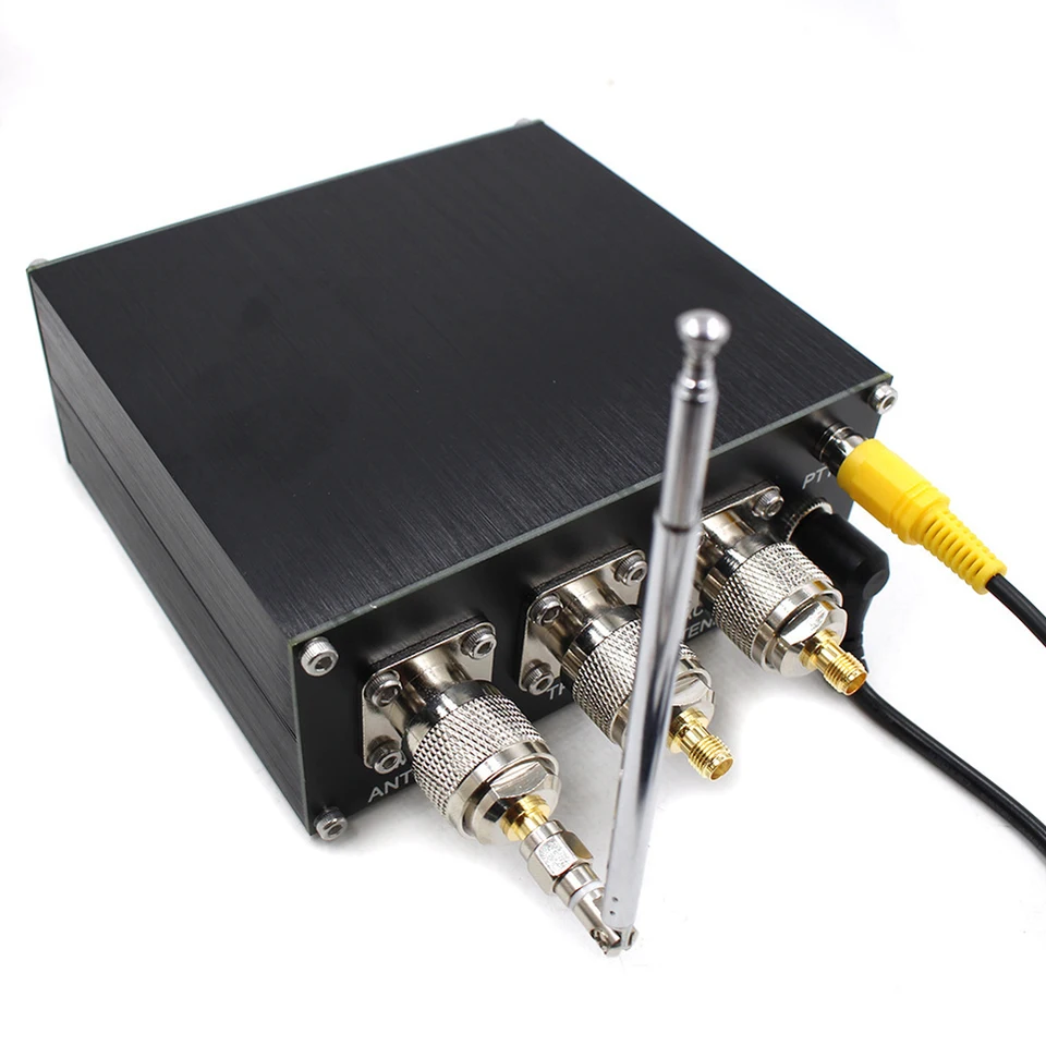 Profesionálny QRM Eliminátor X-Pházový vstavaný regulácia PTT 1-30 MHz HF Band QRM eliminátor hliníkovej zliatiny QRM Canceller Radio Radio