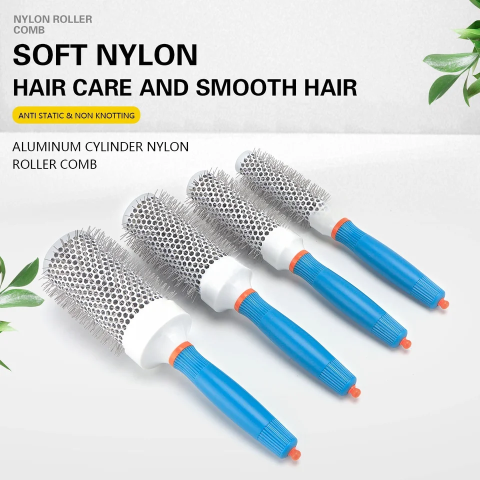 Profesionálny salón styling kadernícke kaderníctvo kaderníctvo Duálne použitie kaderníctvo hrebeň Combs okrúhle kučeravé vlasy