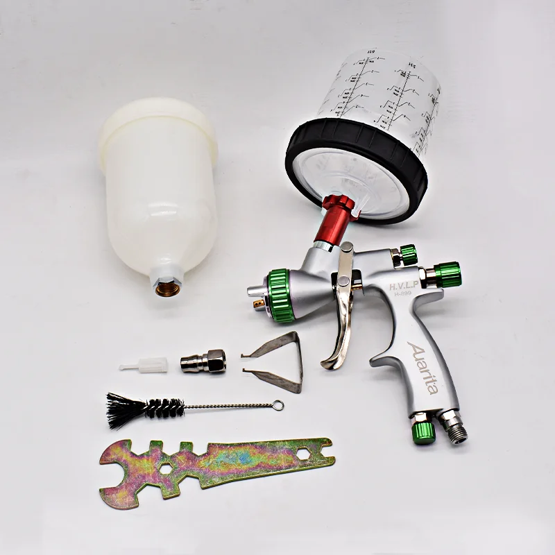Profesionálny sprejový pištoľ H-899 HVLP 600 ccm gravity Feed Airbrush Paint Gun 1,3 mm tryska automobilová maliarska pištoľ pre auto