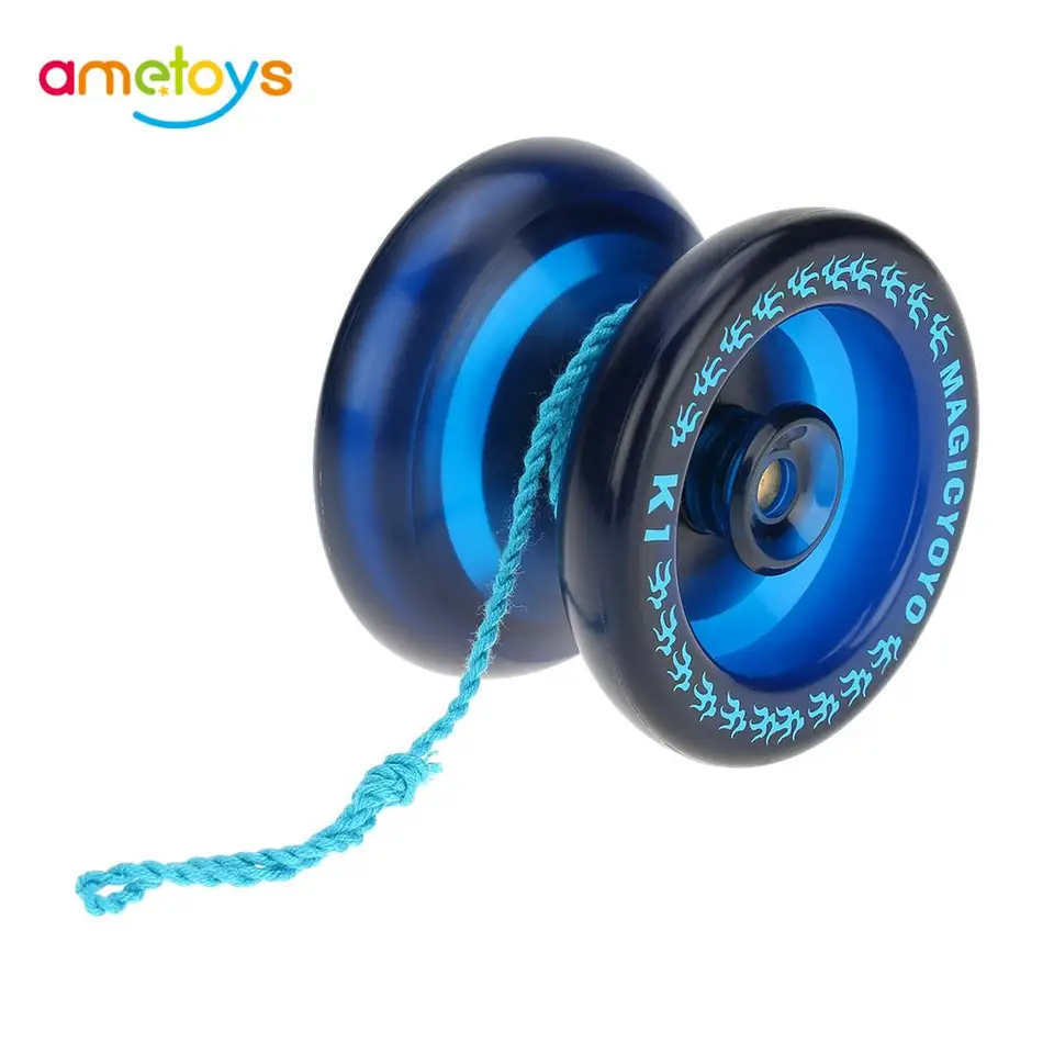 Profesionálny Yoyos Magic Yoyo K1 Spin Abs Yoyo Silikon Recovery System 8 Ball KK Lowing s rotáciou pre deti