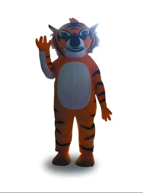 Profesionálny špeciálny tvár Tiger Mascot kostým dospelých k narodeninám Dospelý narodeniny ozdobné šaty Halloween cosplay oblečenie oblečenie vianočné oblečenie