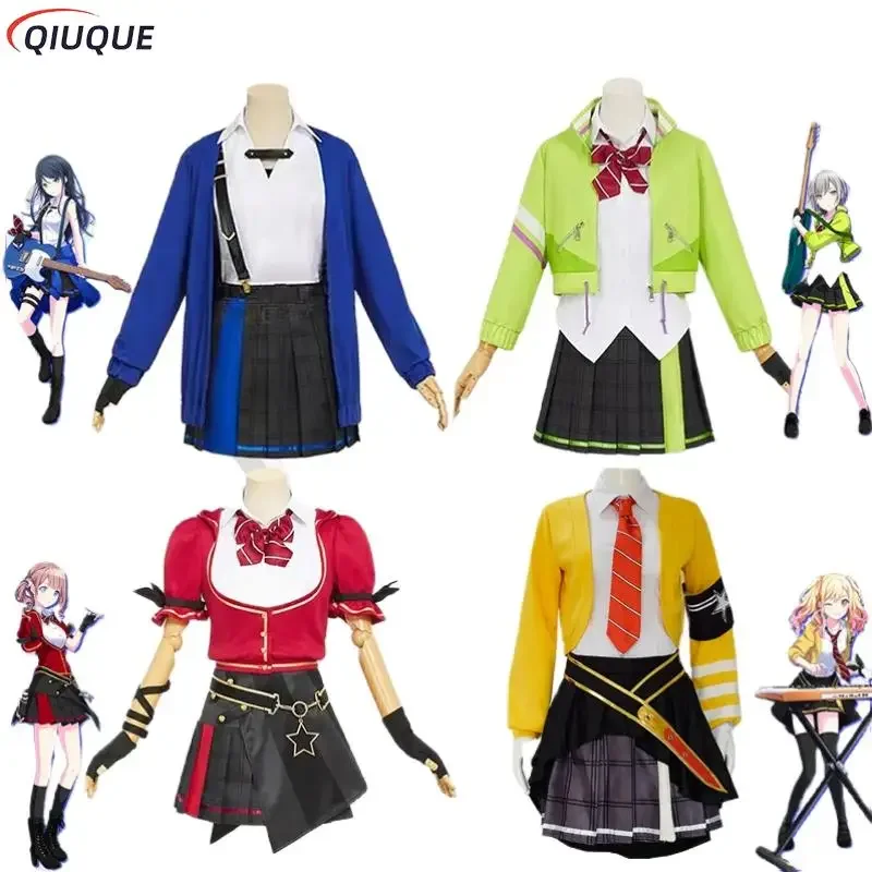 Projekt Sekai Farebné pódium Leo/Potrebujete Tenma Saki Hoshino Ichika Hinomori Shiho Mochizuki Honami Cosplay Cosplay Women Outfits