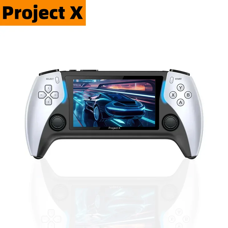 Projekt X Prenosná vrecková konzola Video Game 4.3 ”IPS Screen Fort