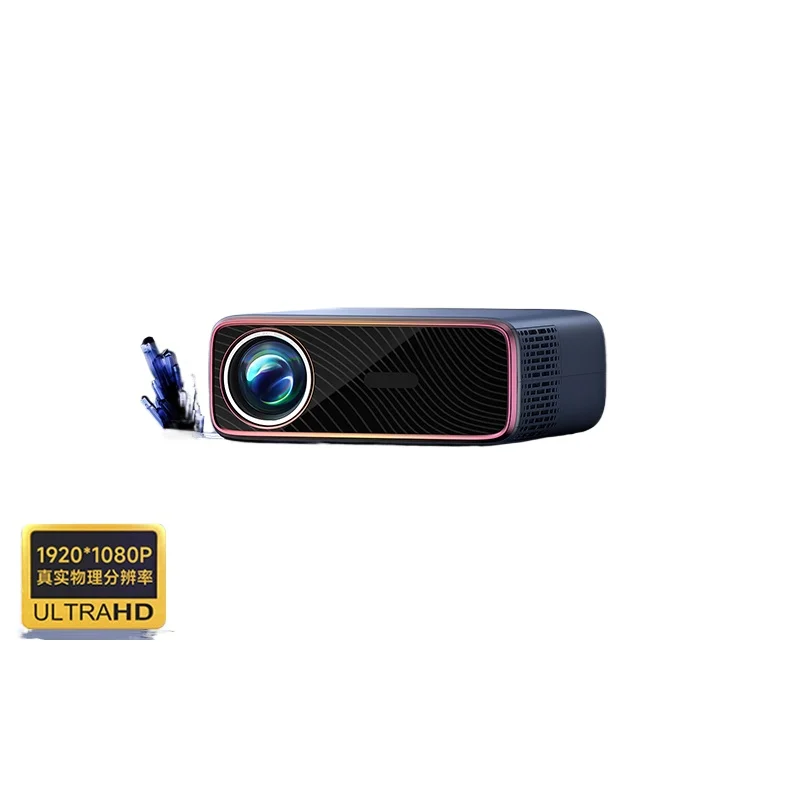 *Projektor Home Ultra High Definition 4K Dekódovanie domáceho kina spálňa obývacia izba obývacia izba múr projektor pešo kúpeľ hotel slávny hotel