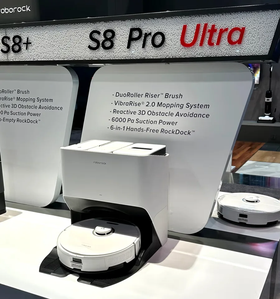 Promo sadzby roborocks S8 Pro Ultra Robot vákuum s rockovým dokom ultra čistič