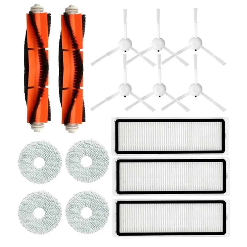 Propagácia! Náhradné kefové kefové kefy HEPA Filter mop handrička pre vysávač robota Dreame Bot L10S Ultra/ S10/ S10 Pro Robot