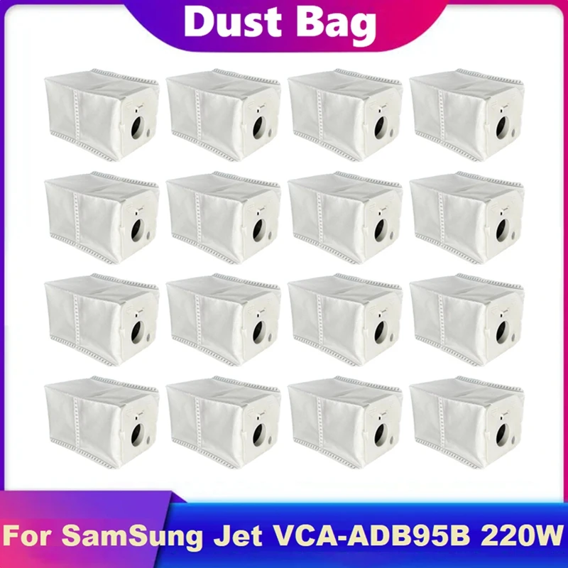 Propagácia! Výmena prachovej tašky pre Samsung na mieru Jet VCA-ADB95B 220W vákuum čistá stanica vrece na odpadky domácnosti Čistenie domácnosti