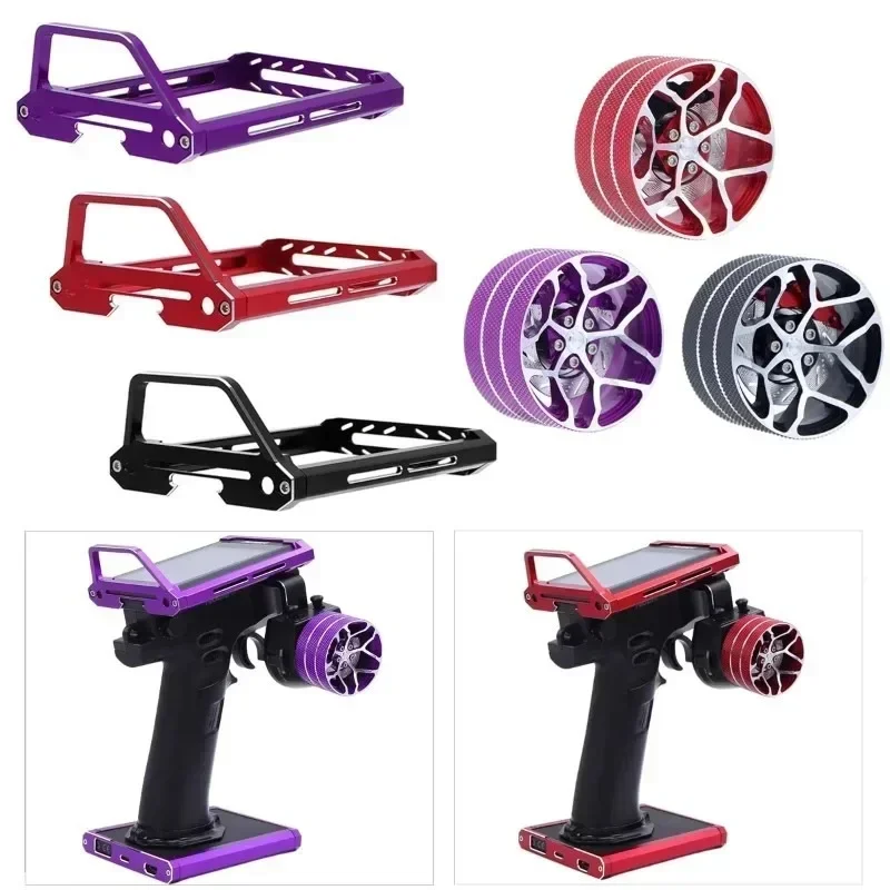 Protect hliníkového vysielača, ktorý nosí rukoväť pre Flysky NB4 / Noble Lite / Pro Controller Screener Rám