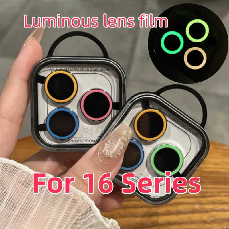 Protect Light Camera Camera Protector pre iPhone 16 15 Pro Max Plus 14 Pro iPhone 16 15 Plus 12 13 Pro Glass Protection Film