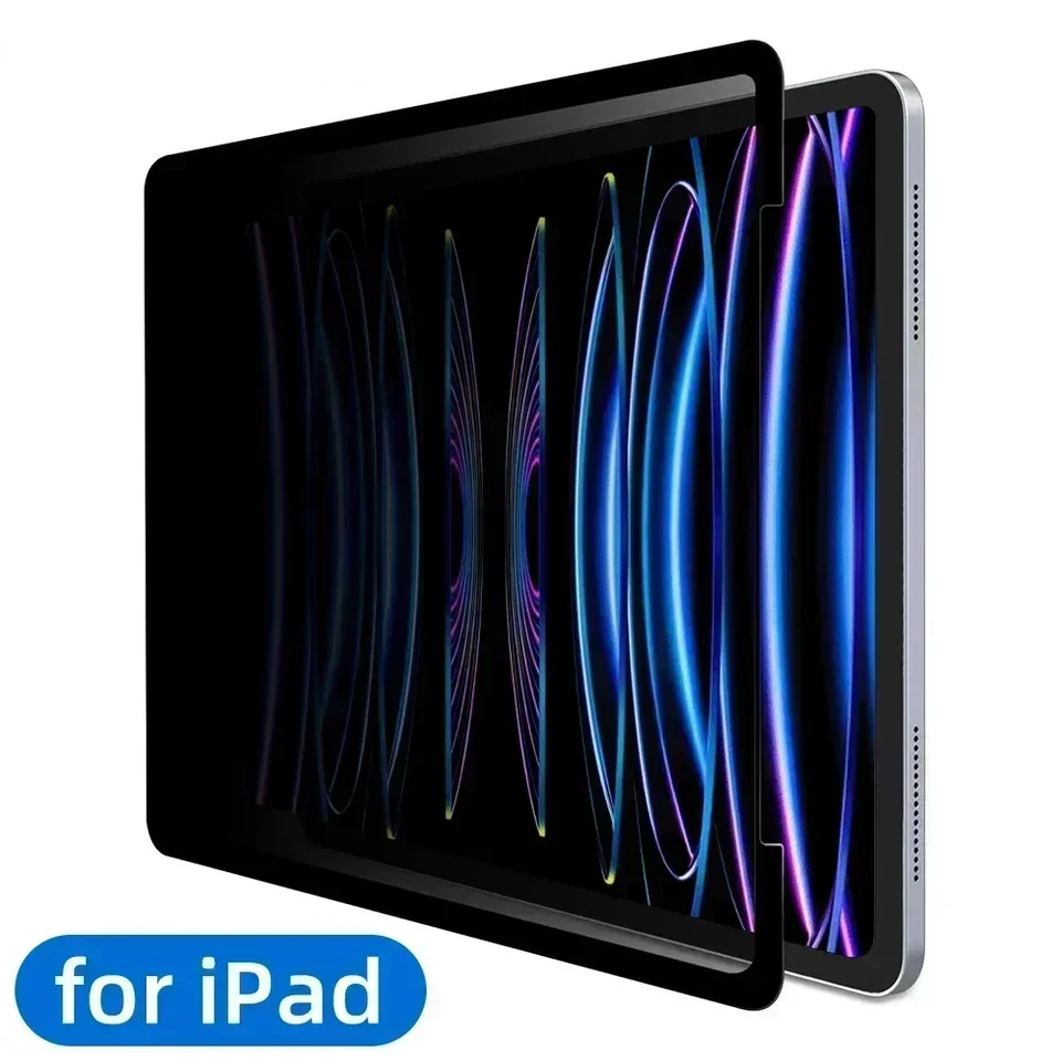 Protect obrazovky ochrany osobných údajov pre iPad 10. Gen iPad Pro 10.5 11 12.9 AIR 4 5. pre iPad 10.2 7. 8. 9. 9. Gen Odnímateľný anti -špiónový film