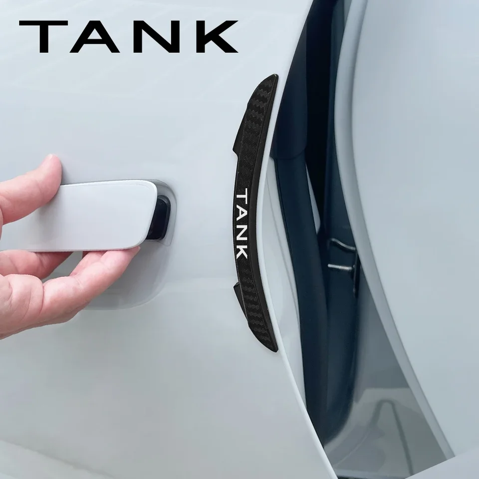 Proti strucové nálepky automobilov Dvere Ochrana Vonkajšie príslušenstvo pre GWM Tank 300 500 2020 2021 2022 2023 2024