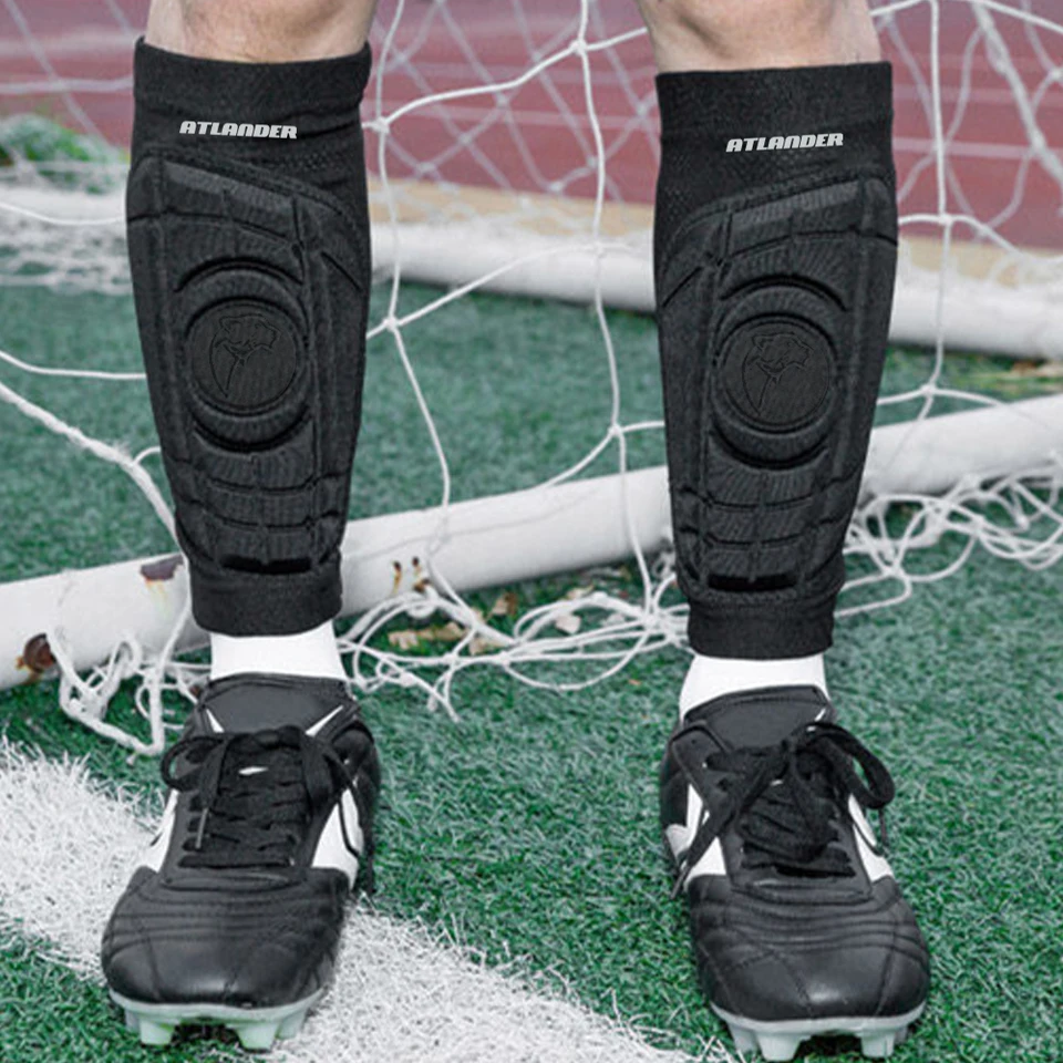 Protichodný futbalový futbal futbal shin stráž deti Dospelé dospelé basketbalové teľa Podporujú kompresné svalové ponožky Bežné rukávové nohy teplejšie