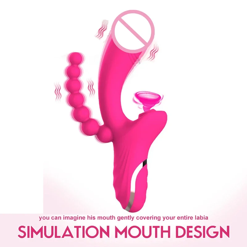 Prsník Dospelá žena Žena ústa chrbát Masáž Nástroj Dvojité penetration Clitor Sucker Penis Silikón Vibrátor Men mlieko mlieko