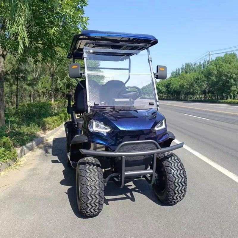 Prvý svetový lítium batériový golfový košík solárny panel pre dospelých Scooter Scenic Spot Petreeing Beach Elektrický golfový vozík