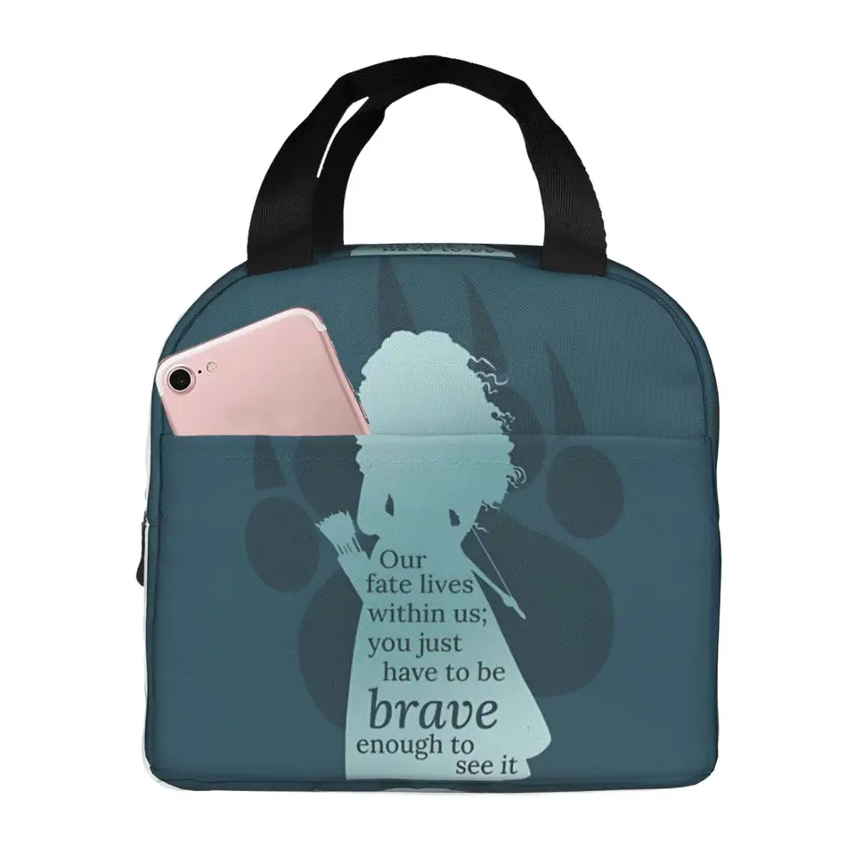 Práca Merida veľká kapacita ľadového balenie Disney Brave Food Box Teenager Ruky Bag
