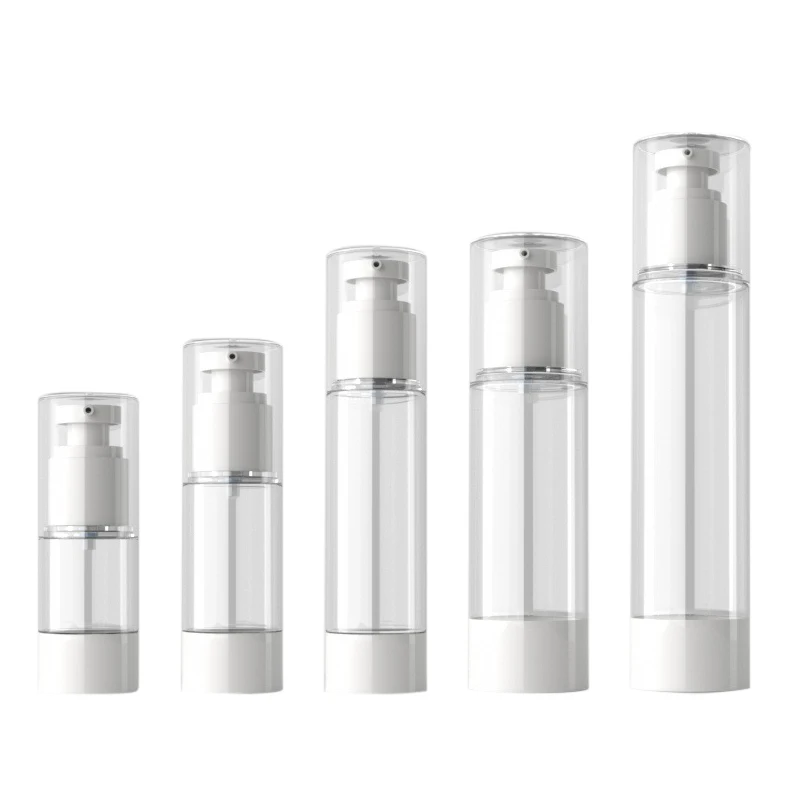 Prázdne vyčistené 15 ml/30 ml/50 ml/80 ml/100 ml vzduchom bez vzduchu krémové čerpadlo fľašu Fľašu Fľašu Fľašu