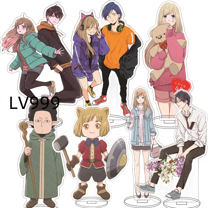 Príbeh Hot My Love Story With Yamada-Kun na LV999 Acryl Stock Model Plate obojstranná akrylová kolekcia Cosplay Desor Decor Fans Collection