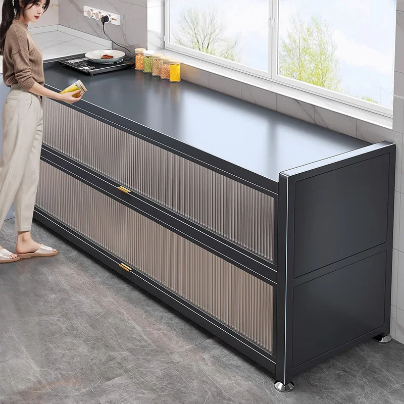 Príborník kuchynská skrinka Sideboary Domáci nábytok Vstupná miestnosť Credenza Bočný dosku