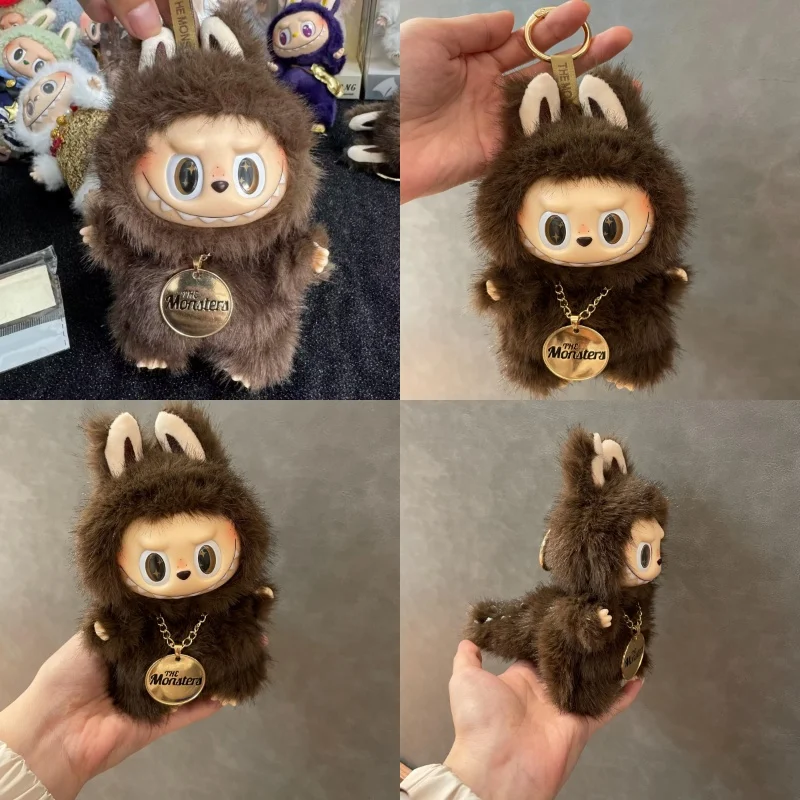 Príchod monster labbubu Zimomo Angel Creative Change Doll DIY postava Vinyl Pendant Doll Model Hray Replica Hračky