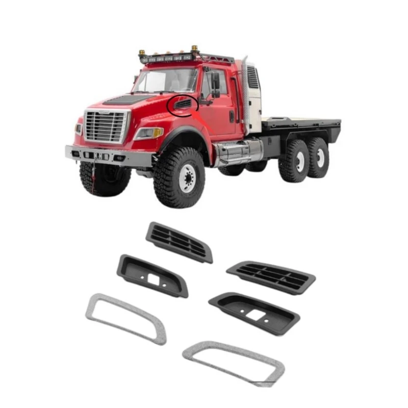 Príjem bočného vzduchu TRAXXAS TRX-6 Ultimate RC HAULER 6X6 RC TRACK 1/10 Scale
