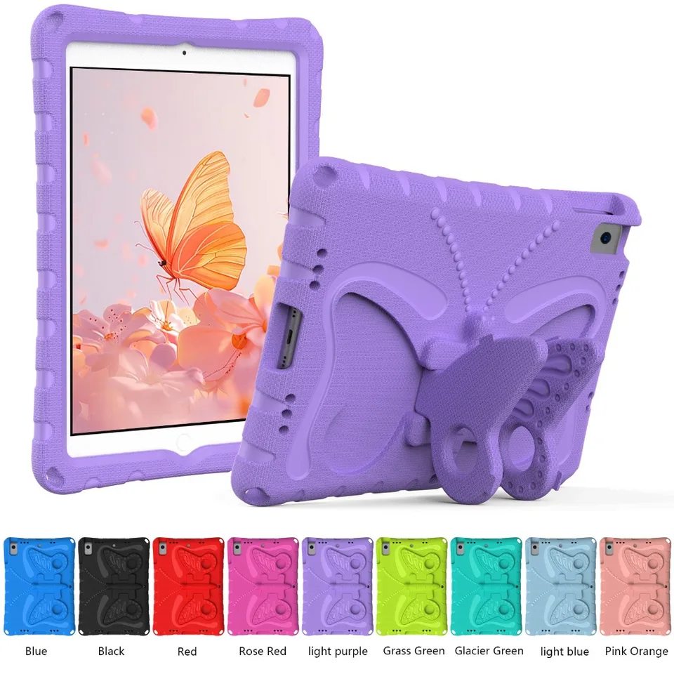 Prípad Eva Kids pre iPad 7. 8. 9. 9. Gen 10.2 Shockproop Cover iPad 2021 2020 2019 10.2 Pase Stand Puys iPad Air 3 10.5 Pro 2017 Funda