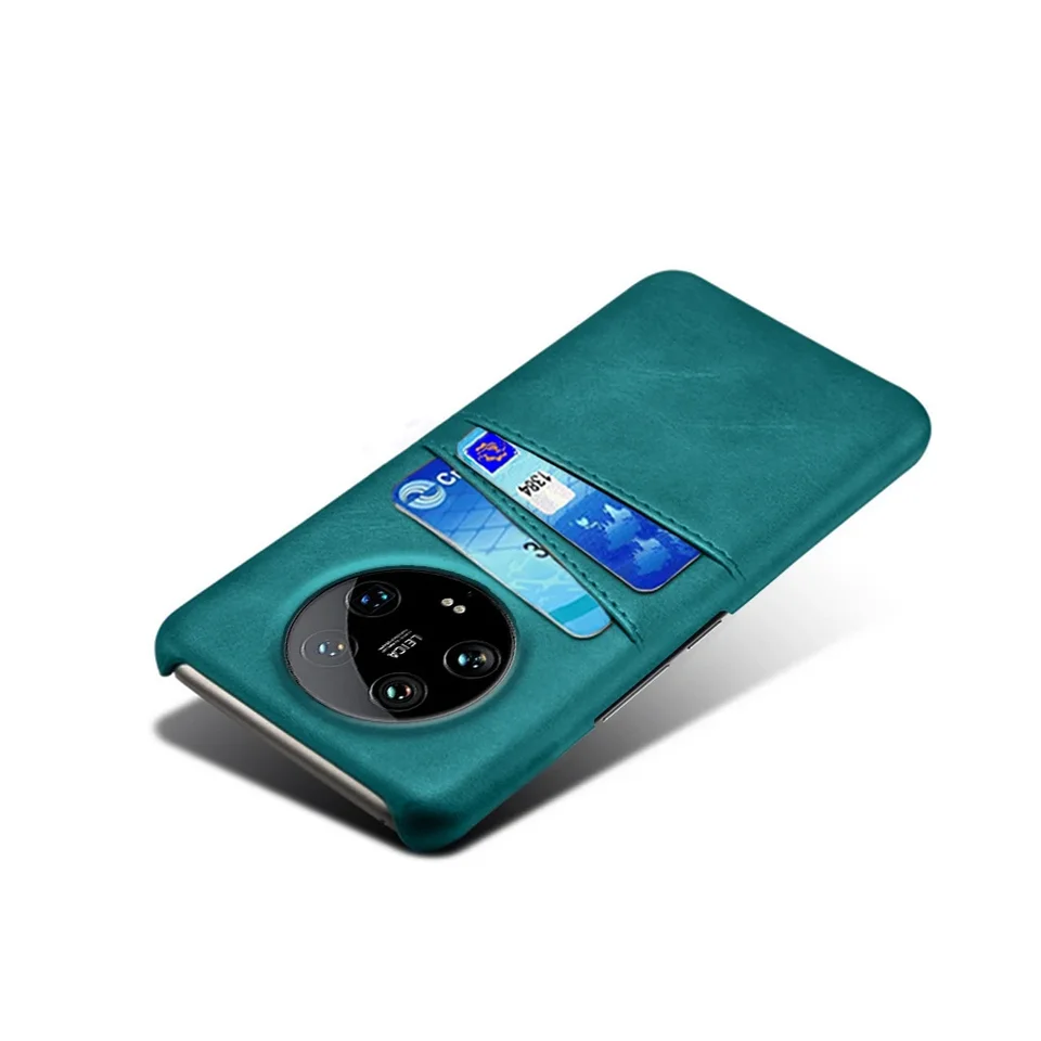 Prípad kreditnej karty pre Xiaomi 14 Ultra Capa Pu Leather Cover pre Xiaomi 14 Ultra 14ultra Xiaomi14 Ultra Phone Case Coque Funda
