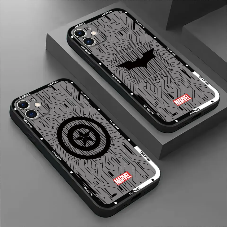 Prípad loga Marvel Spider Man for Google Pixel 6 Pro 7 Pro 8 Pro 7a 6a Silikónový luxusný obal