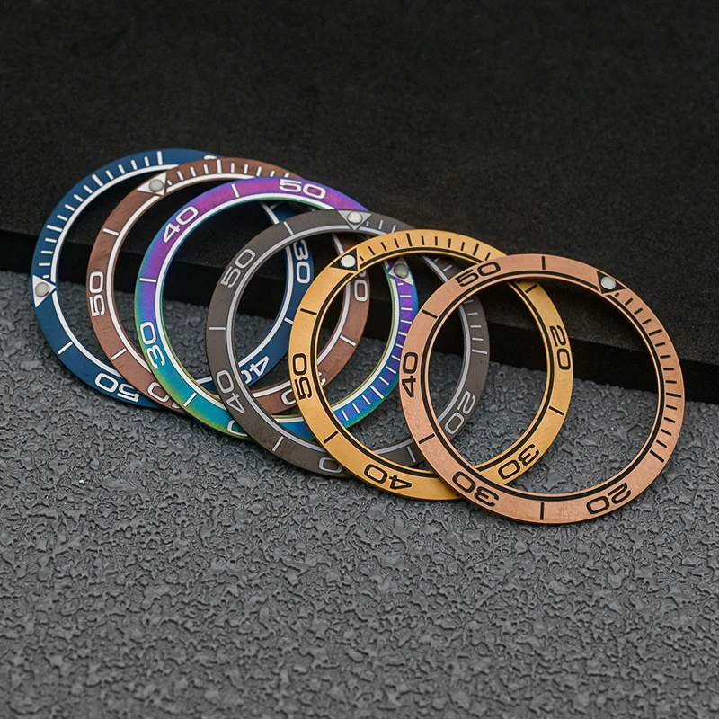 Prípad NH35 38 mm SEALASTER STYLE Ceramic SKX007 Sledujte Ring Zále