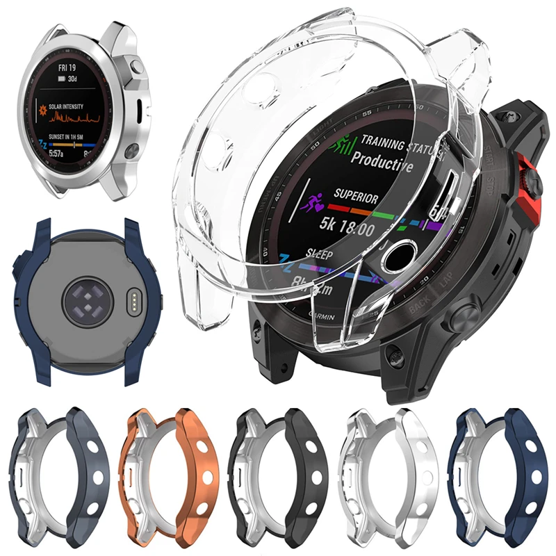 Prípad pre Garmin Fenix ​​7x kryt protikryt