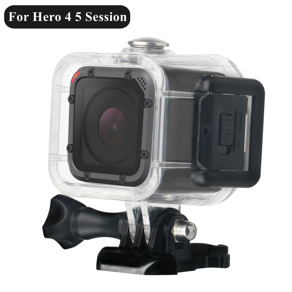 Prípad pre GoPro Hero 4 Session 5 Session Protect Cover Cover Byting 40 m pod vodou vodotesný kryt pre go Pro Action Camera