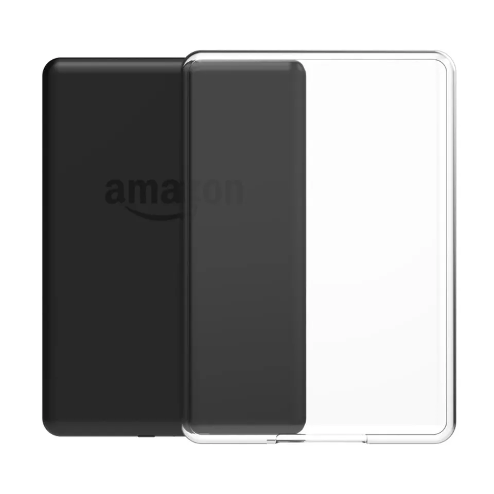 Prípad pre Kindle Paperwhite 1 2 3 4 5 Clear Soft TPU Cover Cover Funda