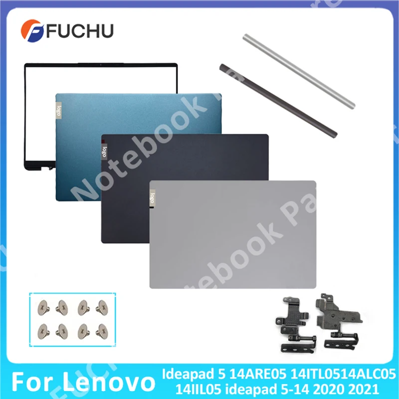 Prípad pre Lenovo Air 14 IdeaPad 5 14AR05 14ITL05 14ALC05 14IIL05 IDEAPAD 5-14 2020 2021 LCD Zadný kryt predného zavádzacie