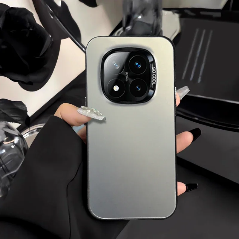 Prípad pre Redmi Note 14 Pro Plus Note14 14Pro 5G Luxusný laserový gravírovací gradient Color Cover PC PC pre Redmi Note 14 Pro+ Bumper