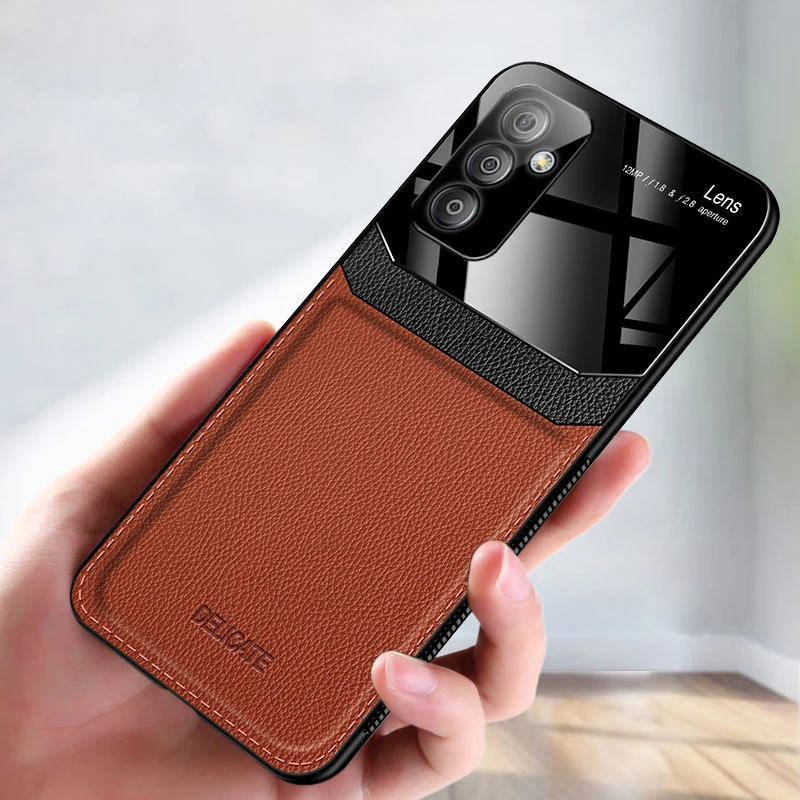Prípad pre Samsung A54 5G puzdro PU kožený silikónový nárazník zadný kryt pre Galaxy A13 A23 A33 A53 A73 A12 A22 A32 A42 A52 A72