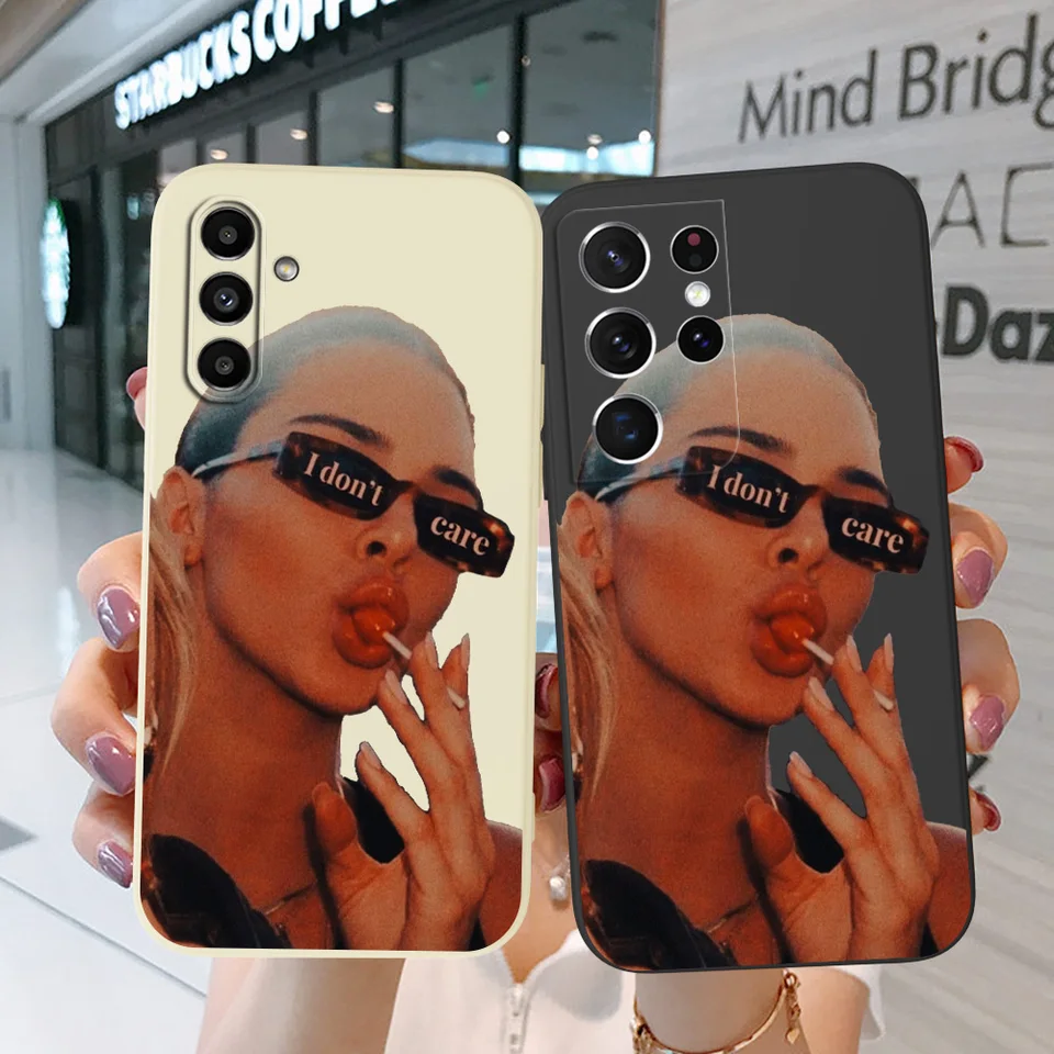 Prípad pre Samsung Galaxy A03 Core A03S A04S A13 4G A14 A34 A54 5G Soft Silicon Telefón